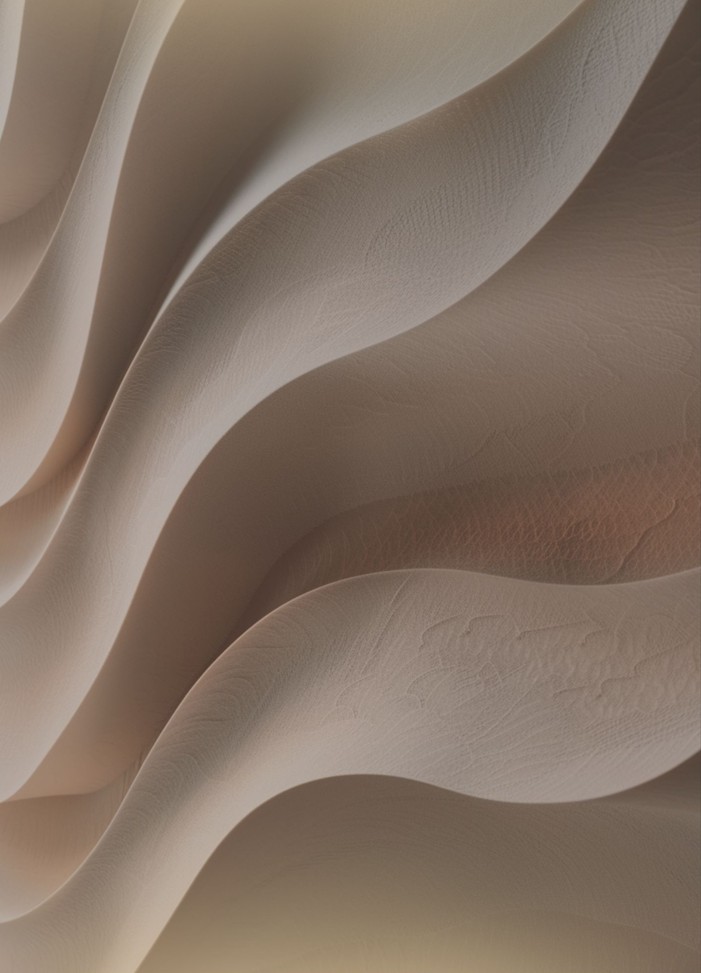 Soft flowing surfaces suggesting perceptual architecture